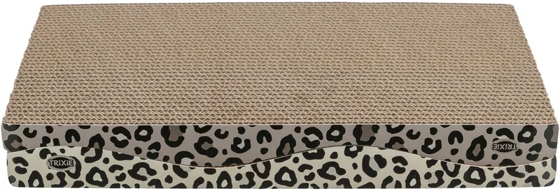 Krabplank Trixie - Panterprint Set van 2 - 44x25x6 cm, Met Kattenkruid von Trixie in Weiß – Produktfoto