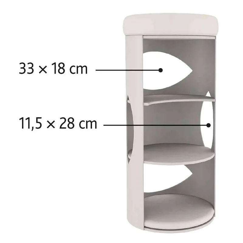Krabton - Gracia - Lichtgrijs/Grijs - 38X38X85 cm by Trixie in Light grey – product photo 3 of 3
