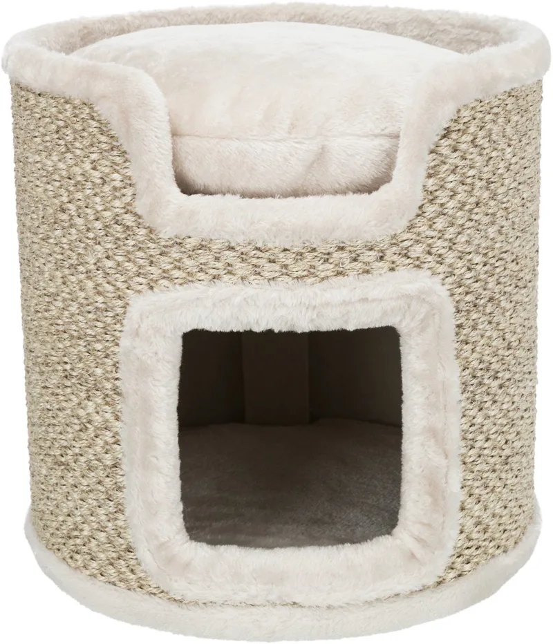 Krabton - Ria - Krabpaal - Lichtgrijs/Natuur - 37X37X37 cm de Trixie en Gris clair – photo produit 1 sur 3