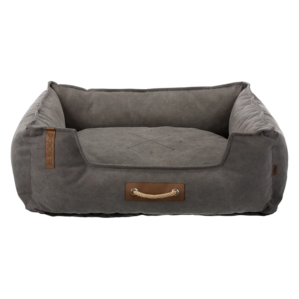 L80 x B60 x H20 cm Föhr Trixie BE NORDIC Hondenmand Donkergrijs by Trixie – product photo