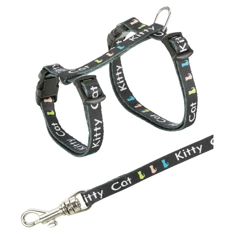Leash Set Kattenharnas Geassorteerd de Trixie – photo produit 1 sur 4