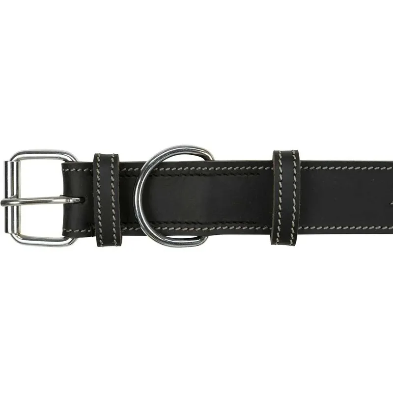 Leather Oiled Rustic Heartbeat Hondenhalsband från Trixie – produktbild 2 av 3