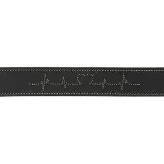 Leather Oiled Rustic Heartbeat Hondenhalsband från Trixie – produktbild 3 av 3