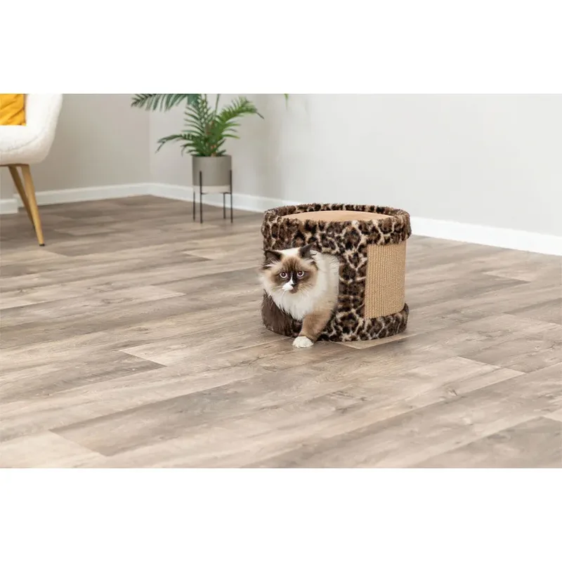 Leo - krabton - panterprint - 38x38x30 CM de Trixie en Marron – photo produit 3 sur 3