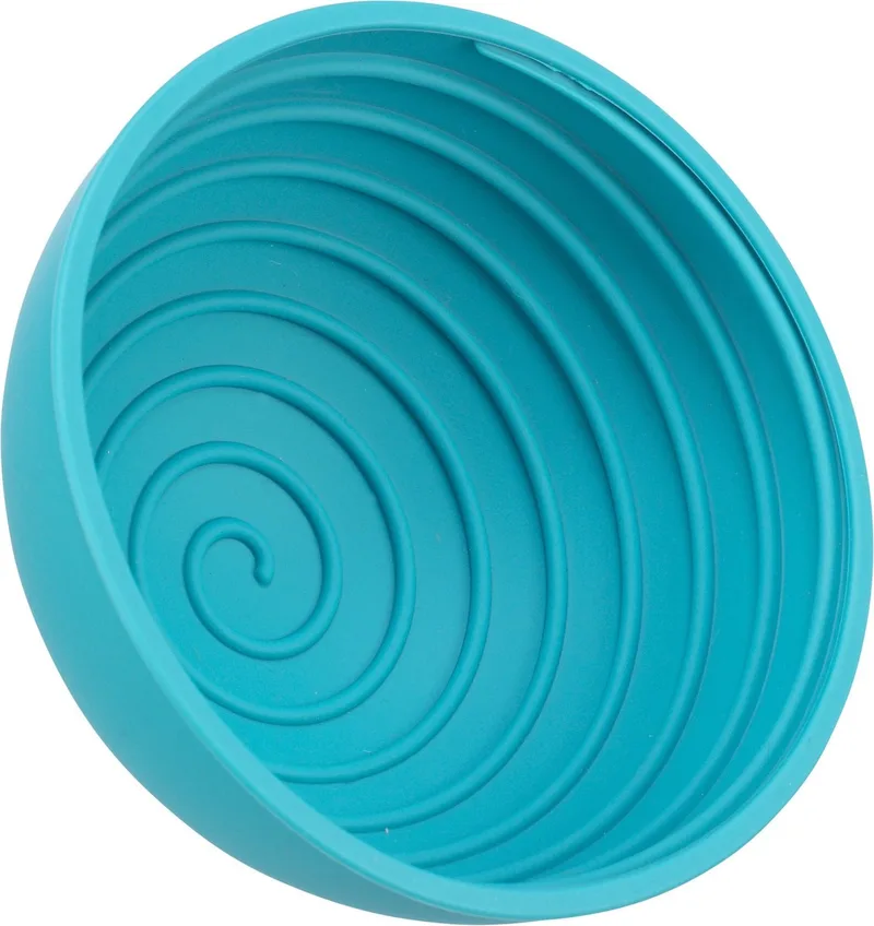 Lick'n'Snack - Hondenvoerbak - Anti Schrokbak - Silicone - 16 cm de Trixie en Bleu – photo produit