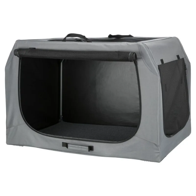 Mobile Kennel Easy grau M-L de Trixie en Regular – photo produit
