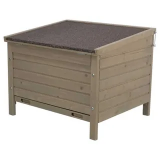 Natura Knaagdier/Konijnenhuis - Kooi Accessoire - 43x42x51 cm Bruin von Trixie in Blau – Produktfoto 2 von 6