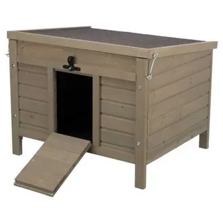 Natura Knaagdier/Konijnenhuis - Kooi Accessoire - 43x42x51 cm Bruin von Trixie in Blau – Produktfoto 4 von 6