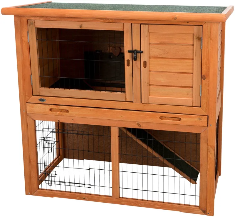 Natura Konijnenhok Ren 104 cm de Trixie en Marron – photo produit 1 sur 6