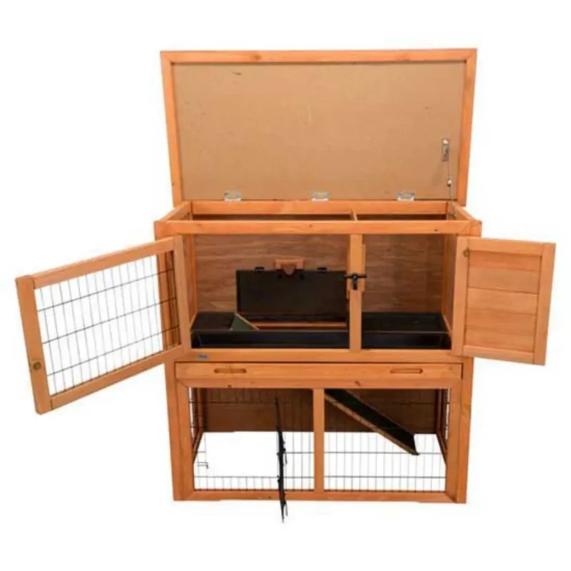 Natura Konijnenhok Ren 104 cm de Trixie en Marron – photo produit 2 sur 6