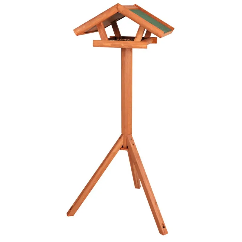 natura Vogelfutterhaus zum Aufstellen braun von Trixie in Regular – Produktfoto