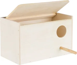 Nestkastje - Hout - 21X12X13 cm/gat 4 cm von Trixie in Beige – Produktfoto 1 von 2