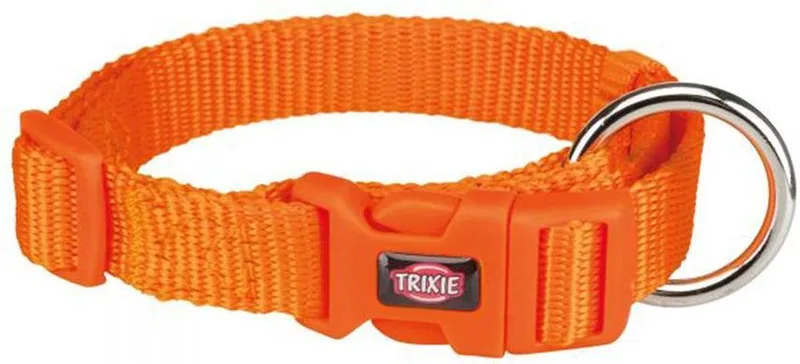 Premium Halsband Hond Oranje van Trixie in Koraal – productfoto