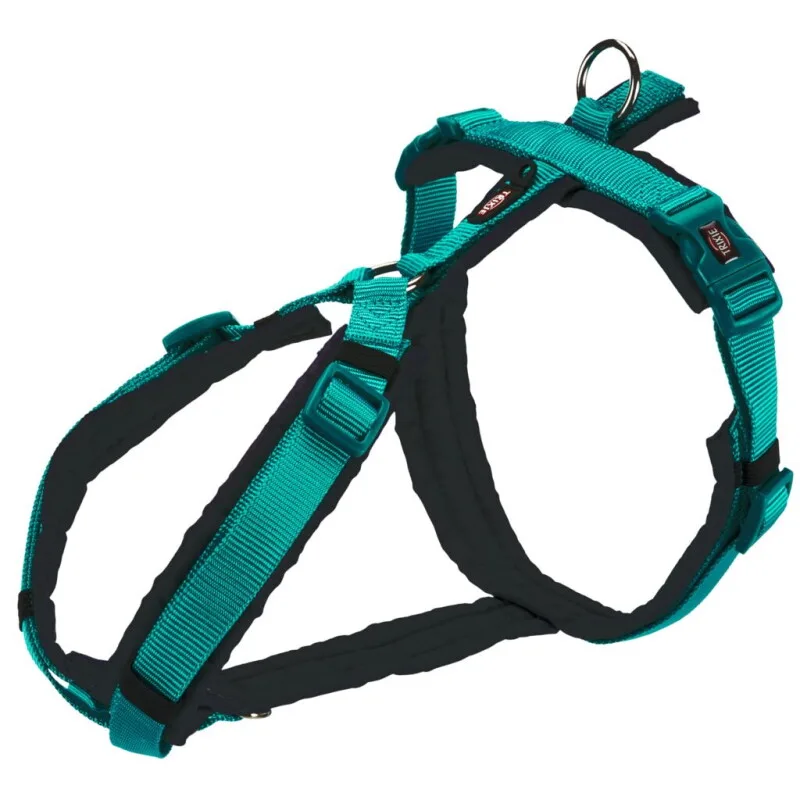Premium Trekking Geschirr türkis S-M de Trixie en Regular – photo produit