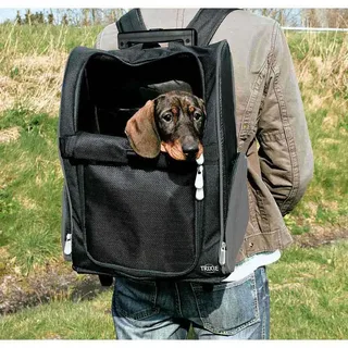 Reismand Trolley - Kleine Hond en Kat - Zwart - tot 8 kg - 36 x 27 x 50 cm by Trixie in Grey – product photo 5 of 5