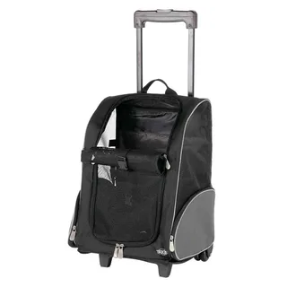 Reismand Trolley - Kleine Hond en Kat - Zwart - tot 8 kg - 36 x 27 x 50 cm by Trixie in Grey – product photo 2 of 5