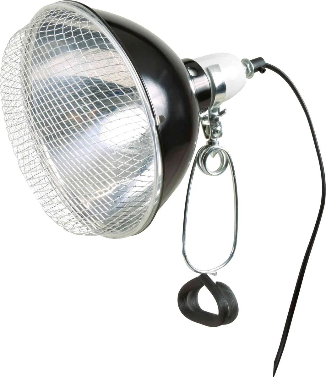 Reptiland Reflector Klemlamp från Trixie i Svart – produktbild