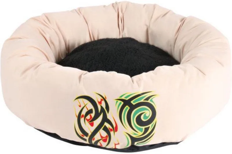Ronde Mand voor Kat of Hond - Titus - 50 cm - Beige/Zwart by Trixie in Beige – product photo