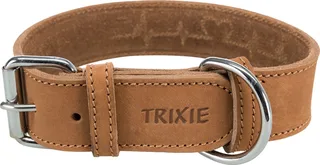 Rustic Vetleer Halsband Heartbeat - 47-55x4 cm by Trixie in Brown – product photo 1 of 3