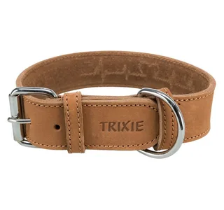 Rustic Vetleer Halsband Heartbeat - 47-55x4 cm by Trixie in Brown – product photo 2 of 3