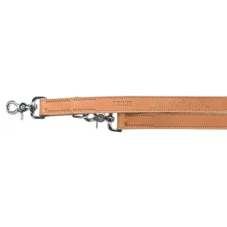 Rustic Vetleren verstelbare Hondenriem - Heartbeat by Trixie in Brown – product photo 2 of 4
