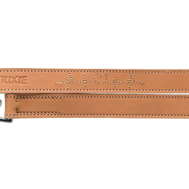 Rustic Vetleren verstelbare Hondenriem - Heartbeat by Trixie in Brown – product photo 4 of 4