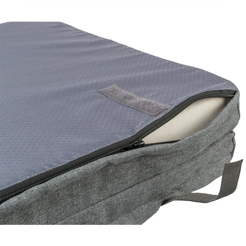 Samoa Vital - Hondenkussen - Matras - Opbouw - Waterafstotend - 140X90 CM de Trixie en Gris foncé – photo produit 6 sur 6