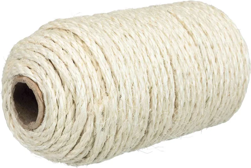 Sisal touw voor krabpalen - Op Rol - 4-6mmX50 m by Trixie in Beige – product photo