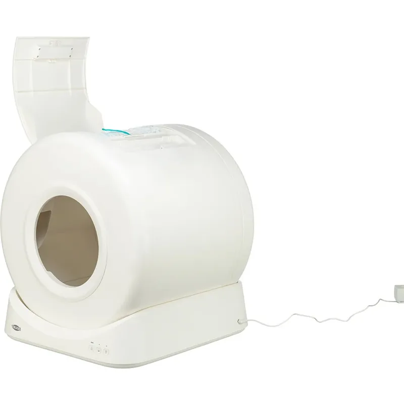Smart - Zelfreinigende Kattenbak - 51X54X56 cm von Trixie in Weiß – Produktfoto 3 von 3