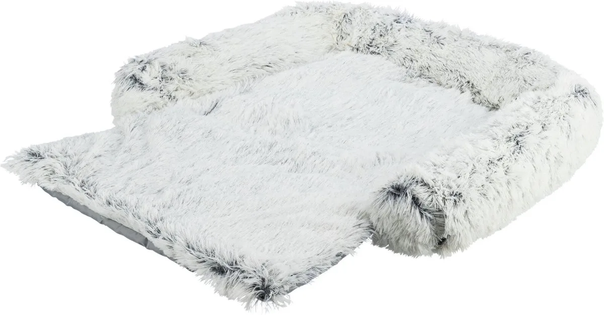 Sofa - Hondenbed Harvey - Meubelbeschermer - Hoekig - Wit/Zwart - 70X90 cm fra Trixie i Hvid – produktbillede