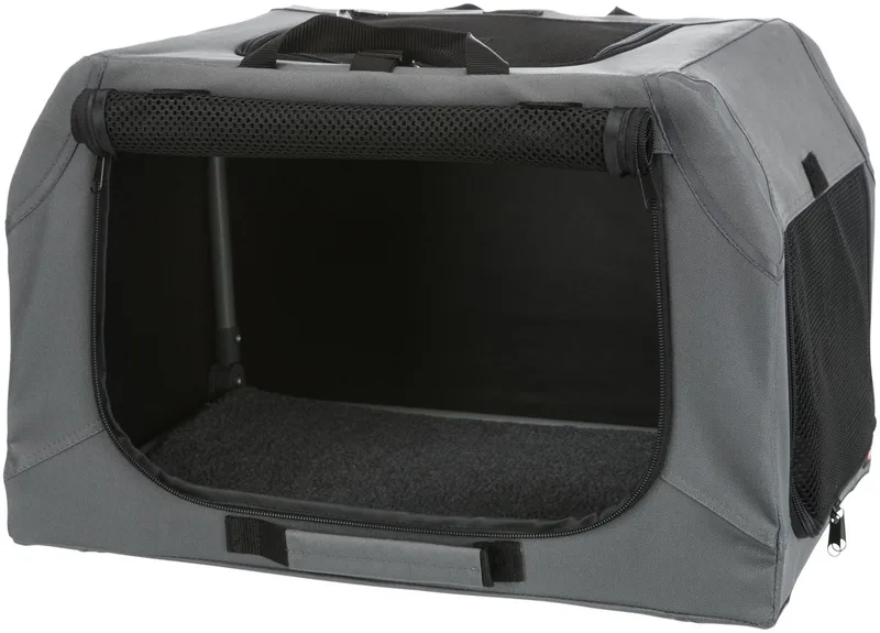 Soft Kennel Easy Reisbench Grijs by Trixie in Blue – product photo 1 of 6