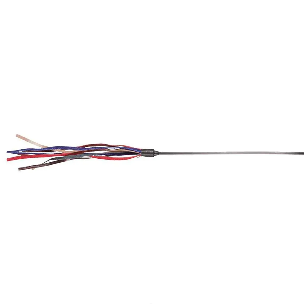 Speelhengel met leren veren 65 cm fra Trixie – produktbillede
