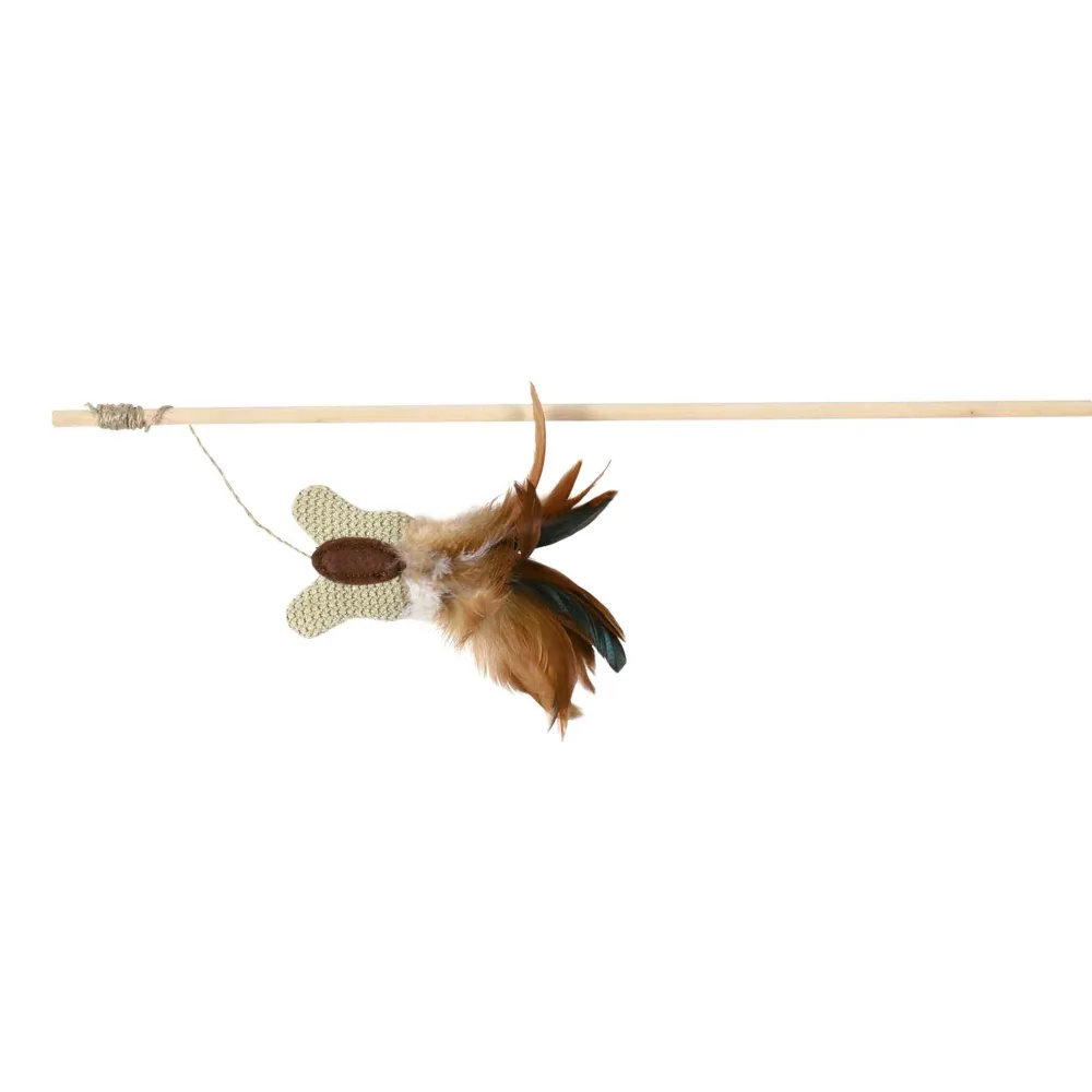 speelhengel vlinder met kattenkruid van Trixie – productfoto