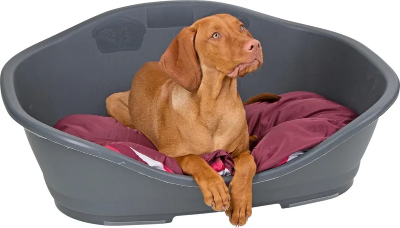 Stefanplast Sleeper Hondenmand - Antraciet - M: 65 x 42 cm by Trixie in Grey – product photo