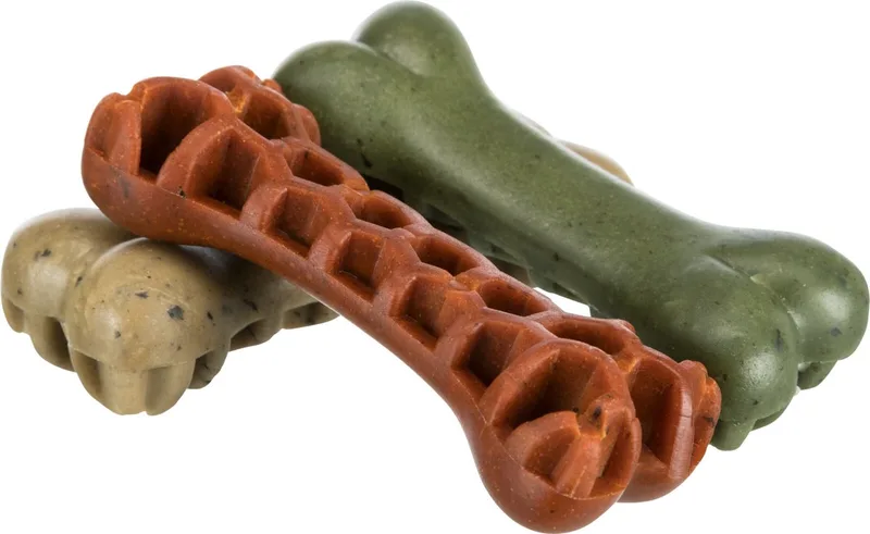 Trixie 12 zeegras kauwbotten - voor de hond - vegetarische hondensnack - 12 cm - 12 stuks fra Trixie – produktbillede