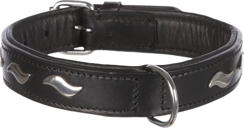 Trixie Halsband Hond Active Leer Met Golfjes by Trixie – product photo