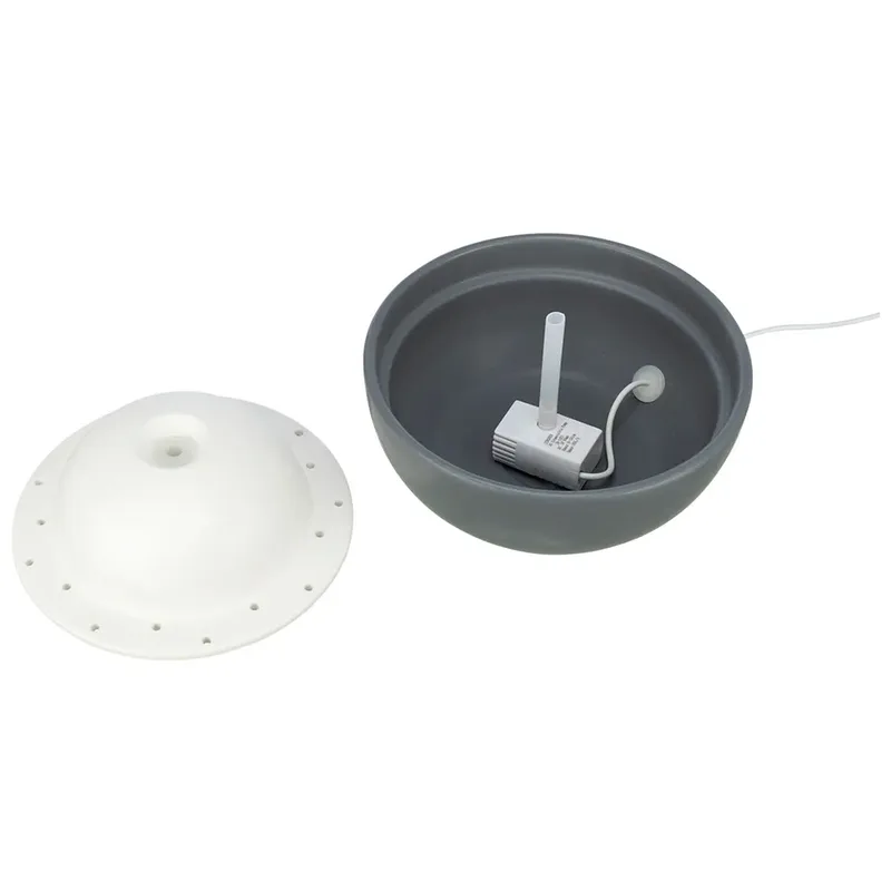 Vital Dome - Drinkfontein - Keramiek - Grijs/Wit - 1.5 L by Trixie in Grey – product photo 3 of 3