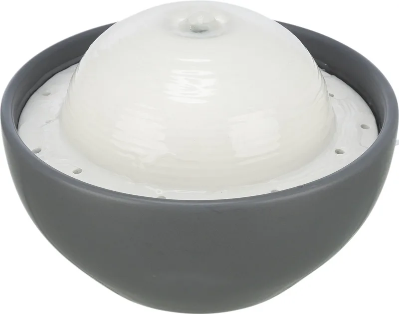 Vital Dome - Drinkfontein - Keramiek - Grijs/Wit - 1.5 L by Trixie in Grey – product photo 1 of 3