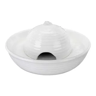 Vital Flow - Drinkfontein - Keramisch - 1,5 liter - Stromend en stilstaand water de Trixie en Gris, Blanc – photo produit 2 sur 3