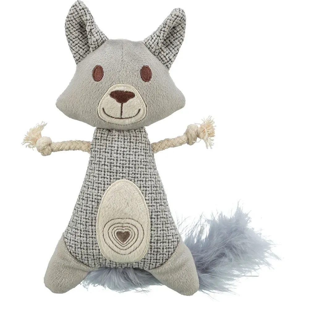 Waschbär Teddy XXL mit Katzenminze für Hunde und Katzen 20-30 cm von Trixie – Produktfoto
