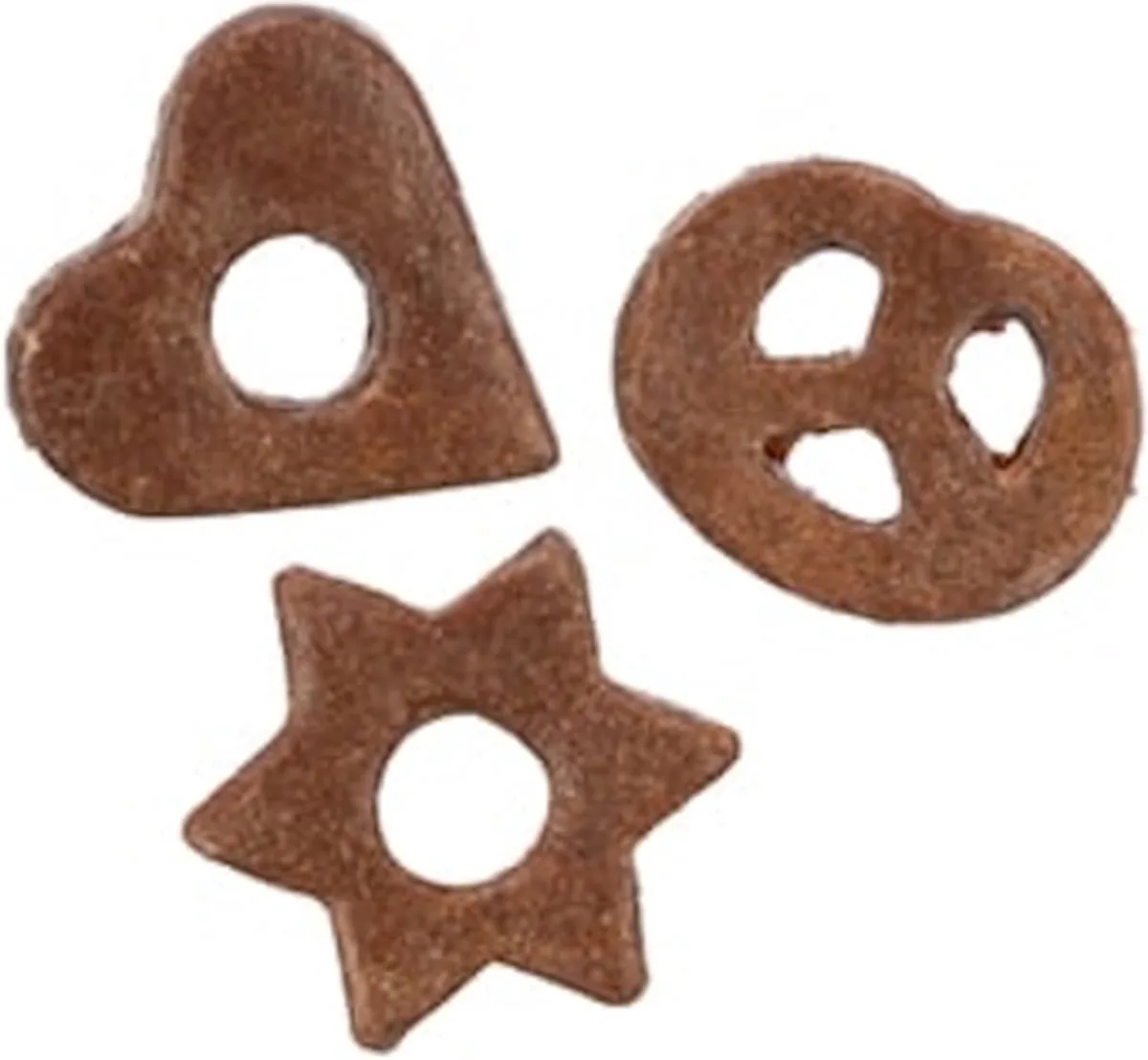 Xmas Hart/Ster/Pretzel Kip/Kippenlever 120 gr by Trixie – product photo