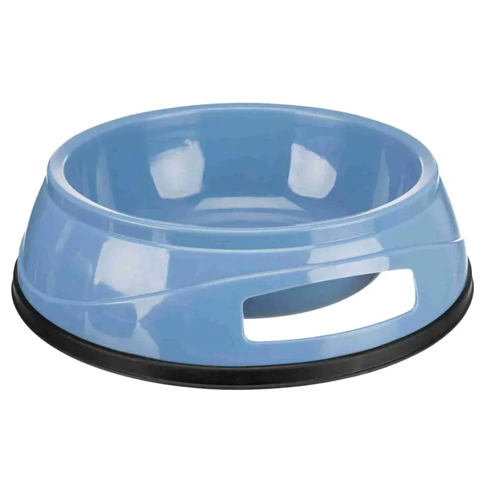 Zware Plastic Voerbak Met Rubberen Ring 20 Cm van Trixie – productfoto