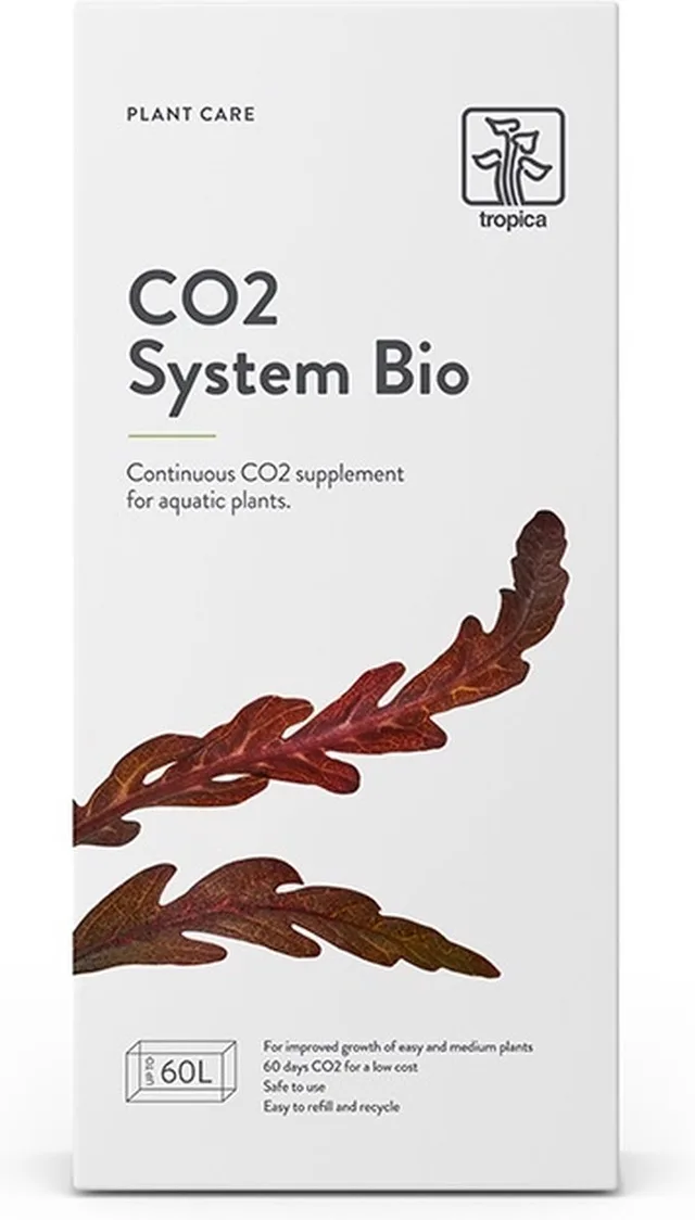 CO2 System Bio | Aquarium Co2 bemesting | Eenvoudige complete set | Aqua Producten
