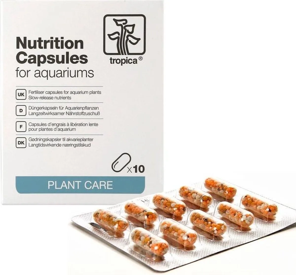 Nutrition Capsules - 10 Stuks de Tropica – photo produit