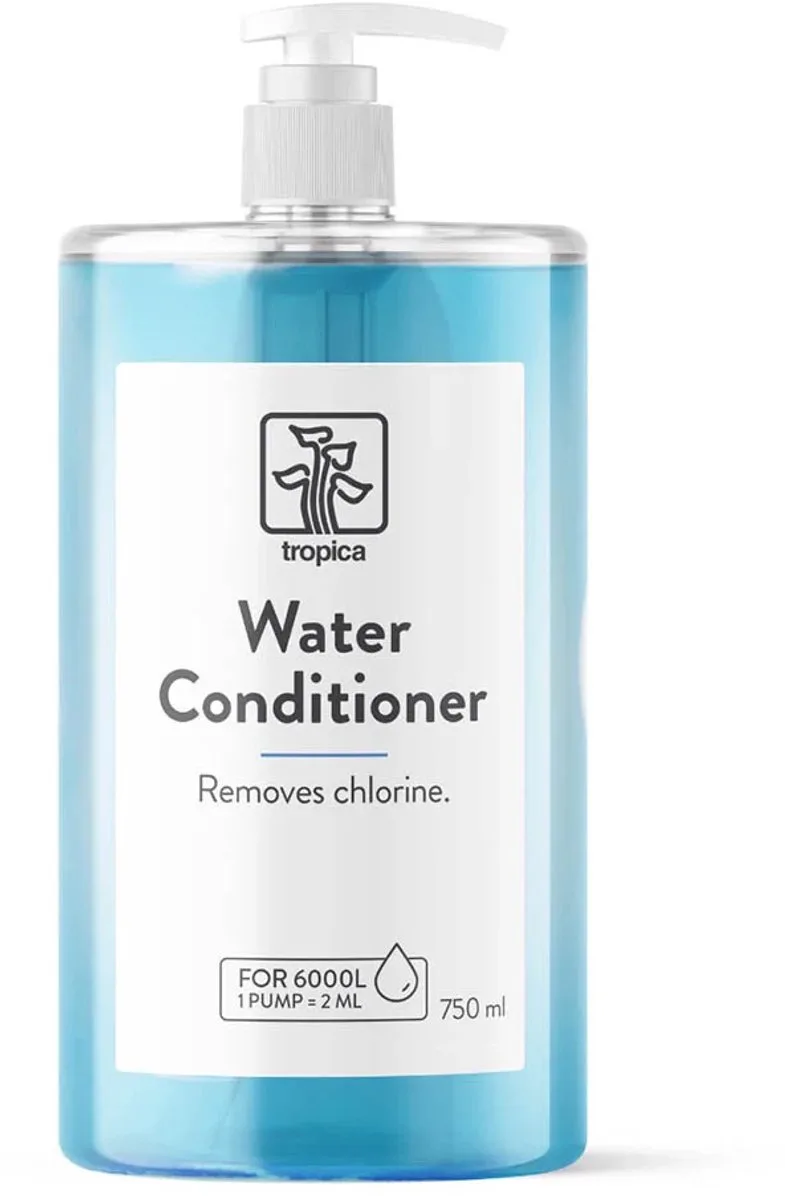 Water Conditioner - 750 ML Neutraliseert direct chloor en bindt zware metalen zoals koper en lood! de Tropica en Bleu – photo produit
