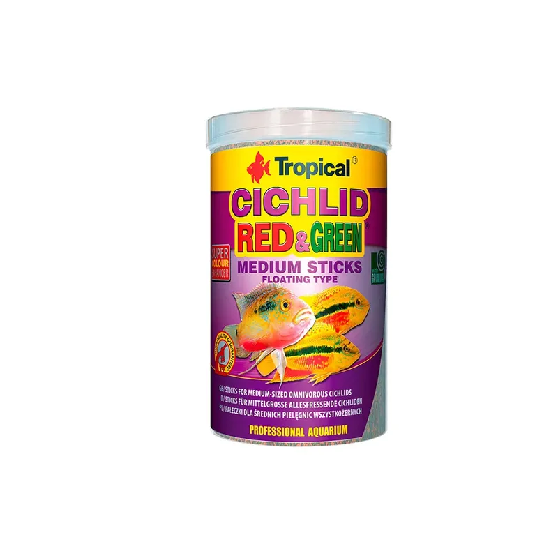 Cichlid Red&green M 250ml Visvoer de Tropical – photo produit