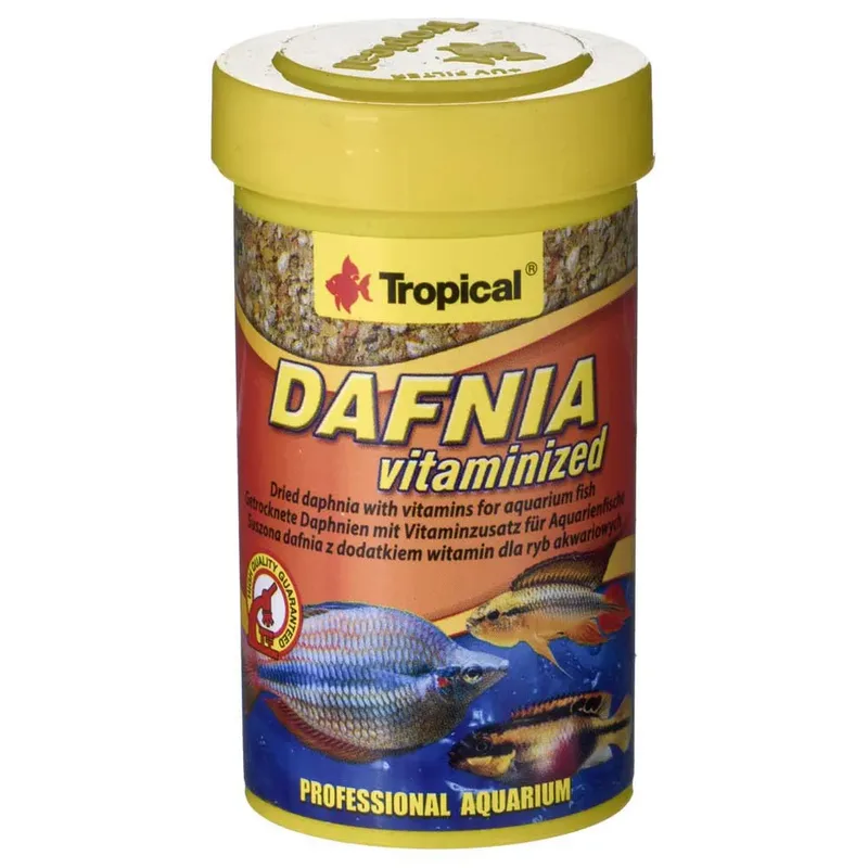 Dafnia Vitaminized 16 G Visvoer de Tropical – photo produit