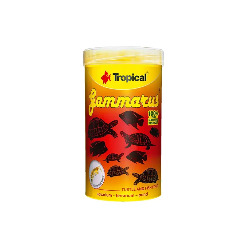 Gammarus 250ml Schildkrötenfutter fra Tropical – produktbillede