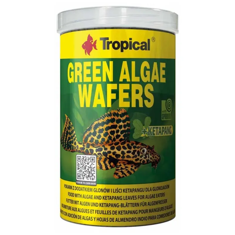 Green Algae Wafers 45 G Visvoer by Tropical – product photo