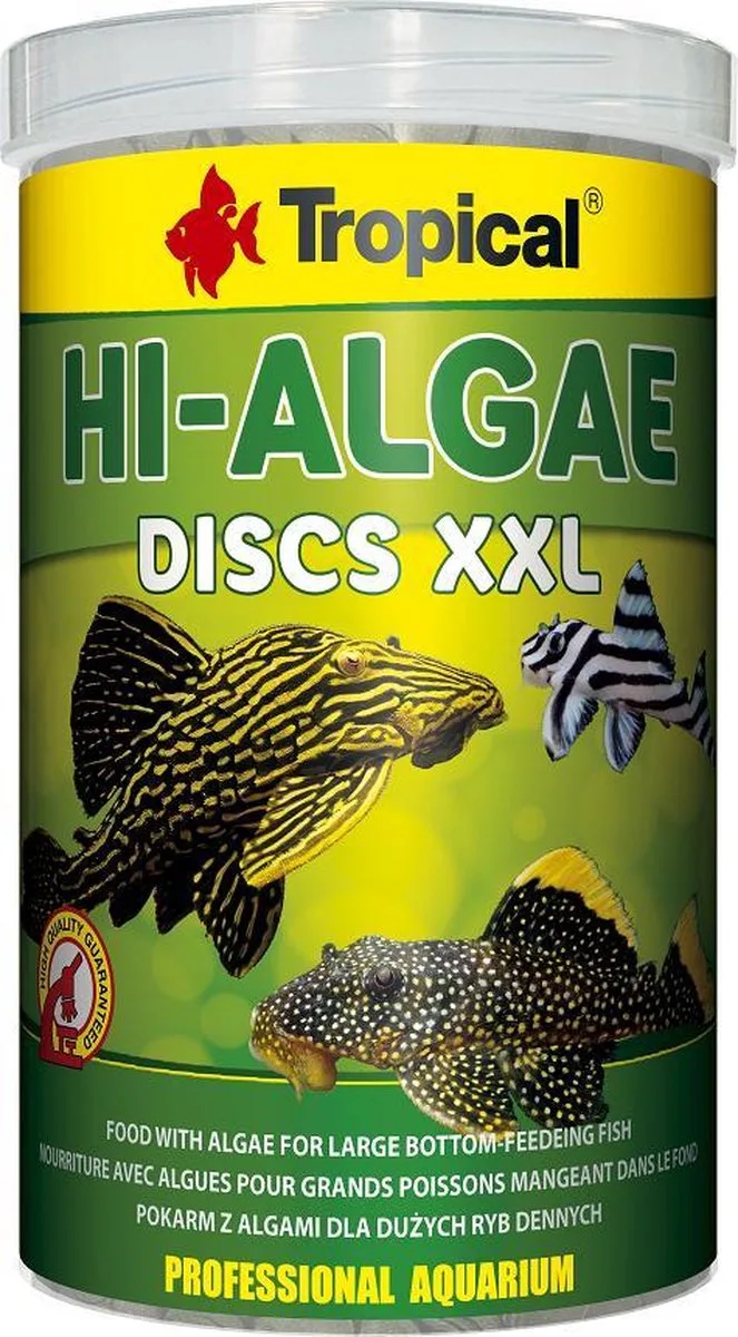 Hi-Algae Disc XXL (1 Liter) - Aquarium Visvoer by Tropical – product photo